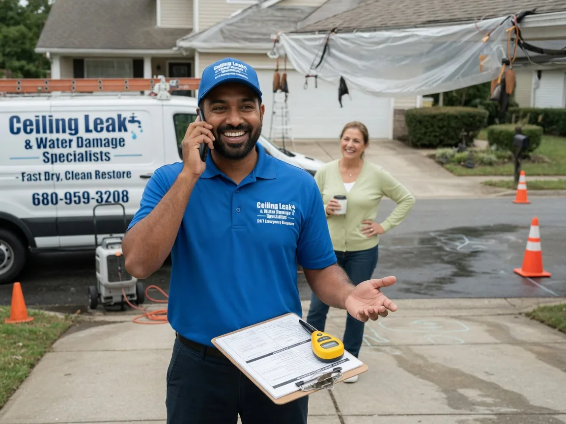 Ceiling Leak Cleanup Lakewood, CO FAQs